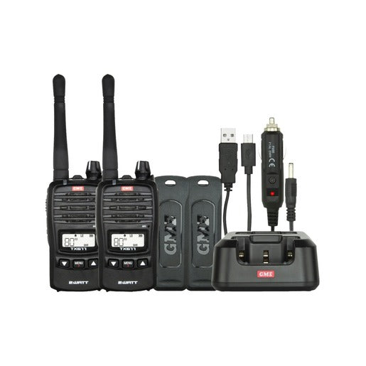DC9049 - GME 2W UHF Transceiver TX677TP Twin Pack