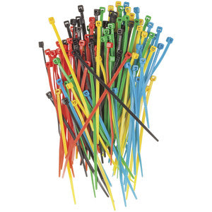 HP1196 - 100mm Coloured Cable Ties Pk.125