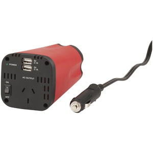 MI5128 - 150W Cup-Holder Inverter with Dual USB Charging