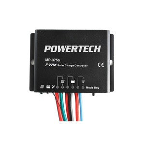 MP3756 - 12/24V 10A PWM Solar Charge Controller with Timer Function IP67