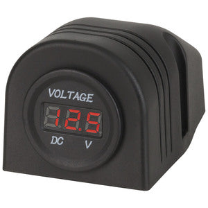 QP5582 - Panel/Surface Mount LED Voltmeter (5-30VDC)