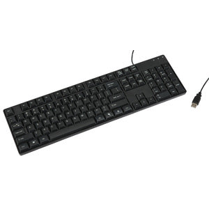 XC5146 - Black Qwerty USB Keyboard