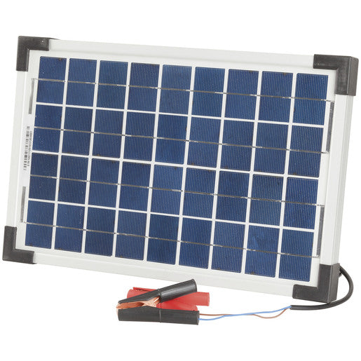 ZM9051 - 12V 10W Solar Panel with Clips