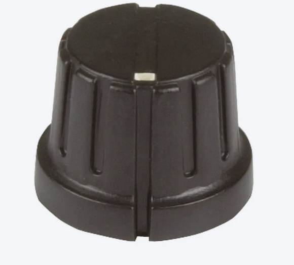 HK7772 - 20mm Metric Push On Knob - Black (Location 12B)