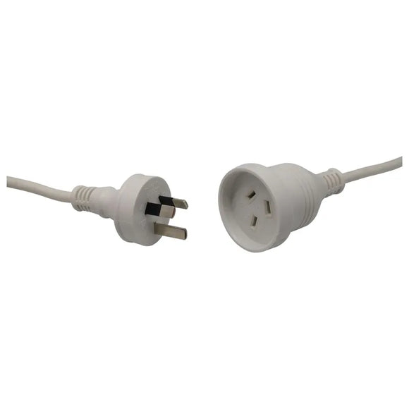 PS4125 - Mains Extension Cable (10amp) 3m White