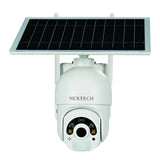 QC3908 - Nextech 1080p Battery powered PTZ Smart Wi-Fi Camera with Solar Panel