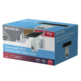QC3908 - Nextech 1080p Battery powered PTZ Smart Wi-Fi Camera with Solar Panel