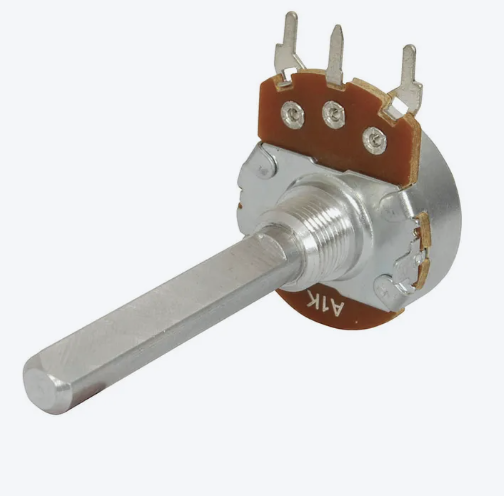 RP3604 - 1K Ohm Logarithmic (A) Single Gang 24mm Potentiometer (Location 13)