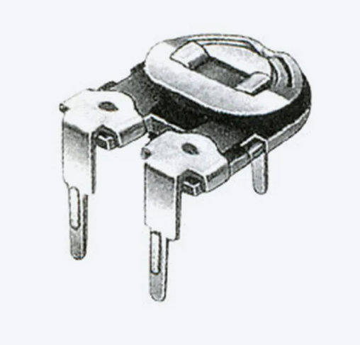 RT4324 - 500K Ohm Horizontal Mini Trimpot - Open Carbon Type (Location 11)