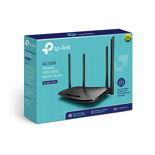 TP-Link Archer VR300 AC1200 Wireless VDSL/ADSL Modem