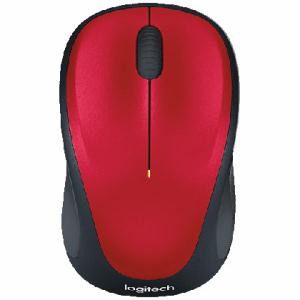 Logitech M235 Wireless Mouse - Red