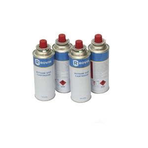 NA1021 - Butane Gas Aerosol 220gm with bayonet fitting 4 Pack