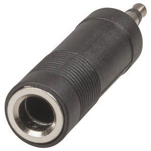 PA3506 - 3.5mm Mono Plug to 6.5mmMono Socket Adaptor