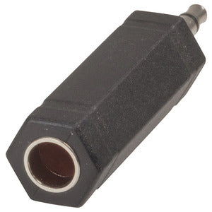 PA3586 - 3.5mm Stereo Plug to 6.5mm Stereo Socket Adaptor