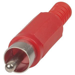 PP0240 - Red RCA Plug Plastic