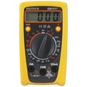 QM1517 - Economy CatIII Multimeter with Data Hold