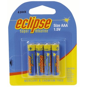 SB2413 - Eclipse Alkaline AAA Batteries (4pack)