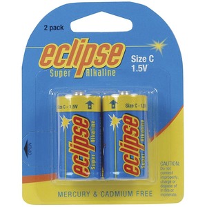 SB2416 - Eclipse Alkaline C Batteries (2pack)