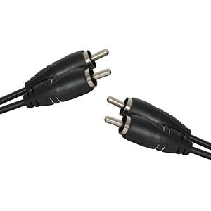 WA7064 - 2 x RCA Plugs to 2 x RCA Plugs Audio Cable 3m